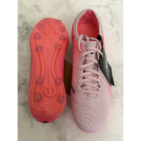 Nike Tiempo Legend 10 Pro AG Soccer Cleats Pink DV4334-601 Men\'s Size 6 US